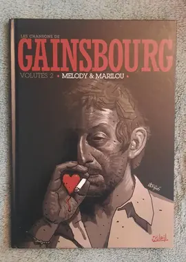 BD les chansons de GAINSBOURG