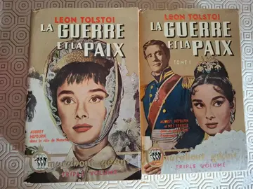 lot livres guerre et paix Tolstoi