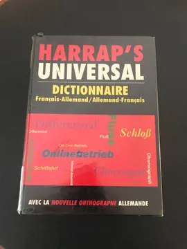 dictionnaire Allemand