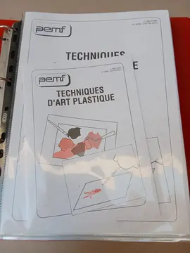 TECHNIQUES D'ART PLASTIQUE (Fiches)