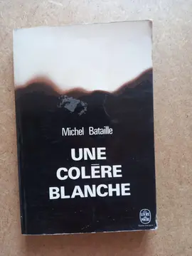 livre poche Une colère blanche