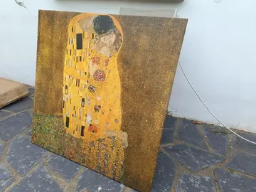toile Klimt ikea