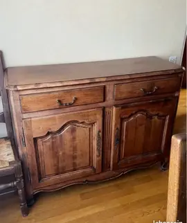 buffet bas en bois, massif