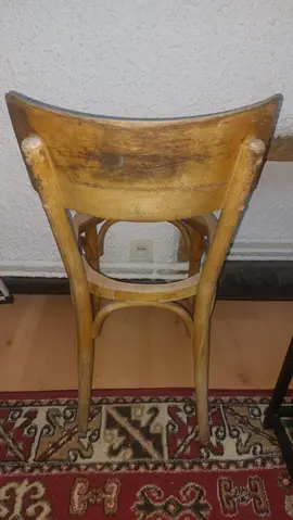 Chaise en bois à garnir