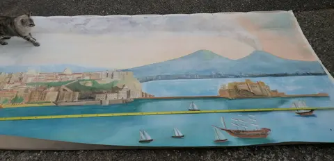 Peinture Napoli 1,46x2,85 + radiateur à inertie