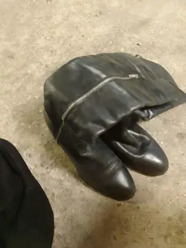botte fermeture cuir