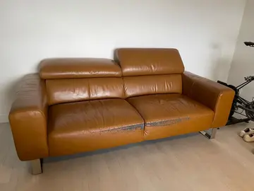 Canapé cuir