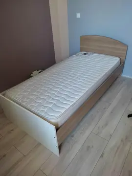 lit 1 personne avec sommier et matelas