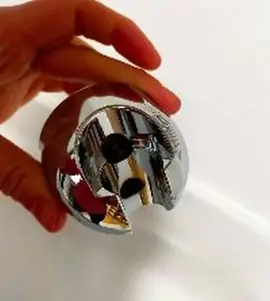 Support de douche mural