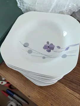 10 petites assiettes creuses