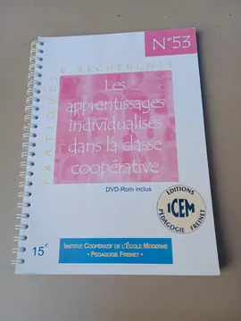 ICEM Freinet N.53 - APPRENTISSAGES INDIVIDUALISES