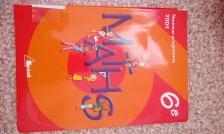 Manuel mathématiques 6ème