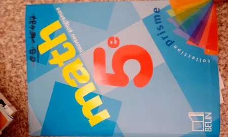 Manuel mathématiques de 5ème