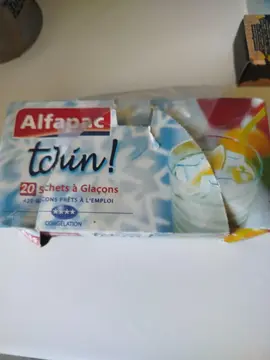 sachets à glaçons