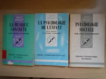 Lot de 3 "Que sais-je"
