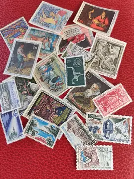 gros lot unique timbres anciens France