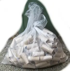 Rouleaux de papier WC (sac d'env. 50 litres) pour DIY/FSM ou le jardinage (pot à semis)