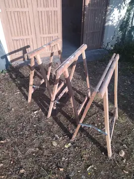 3 tréteaux