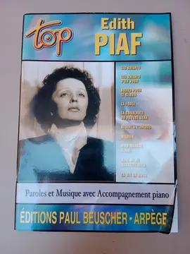 Partitions ÉDITH PIAF