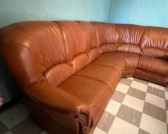 Canapé en cuir