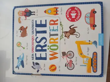 Livre sonore Mes premiers mots en allemand