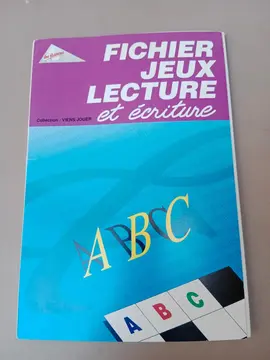 Français - FICHIER JEUX LECTURE ET ÉCRITURE