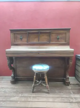 Piano cadre en fer