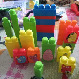 Lego type duplo barbapapa