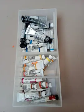 Aquarelle en tubes
