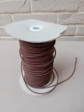 Rouleau d'élastique marron 3mm