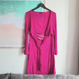 Chemise de nuit taille 2 Daarjeling rose fuschia