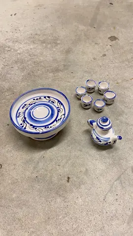 Mini service en porcelaine