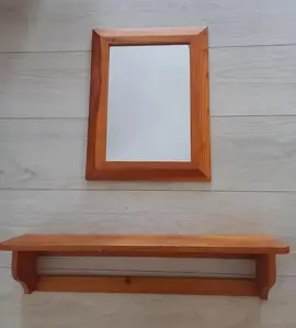 miroir et étagère