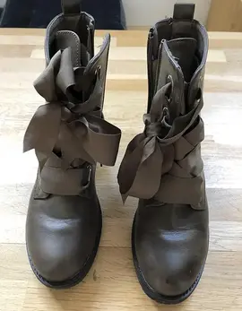 Bottines avec noeud pointure 37