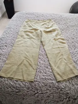 Pantalon femme vert taille 44
