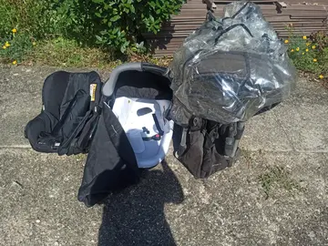 ensemble avec poussette