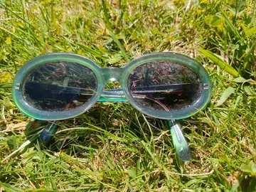 paire de lunettes femme (vert)