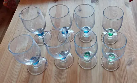 Verres à pied