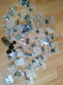boutons pressions (Jeans, manteaux...)