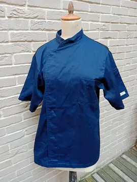 Veste restauration MARINE manches courtes