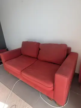 Canapé rouge