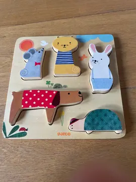 Puzzle bois bébé