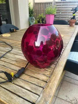 Petite lampe rose