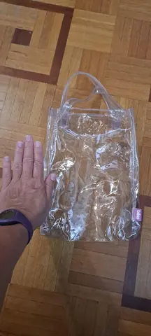 sac transparent étais neuf