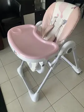 Chaise haute pliable & ajustable