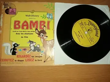 Livre disque Bambi