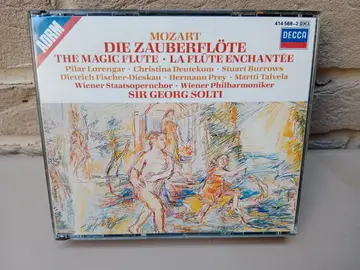 CD Mozart LA FLÛTE ENCHANTÉE Solti