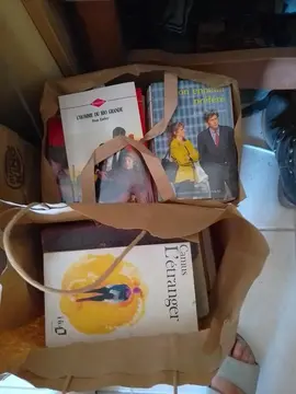 Cartons de livres divers