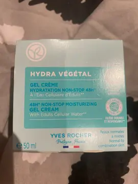 gel crémé hydratation