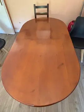 table en bois massif